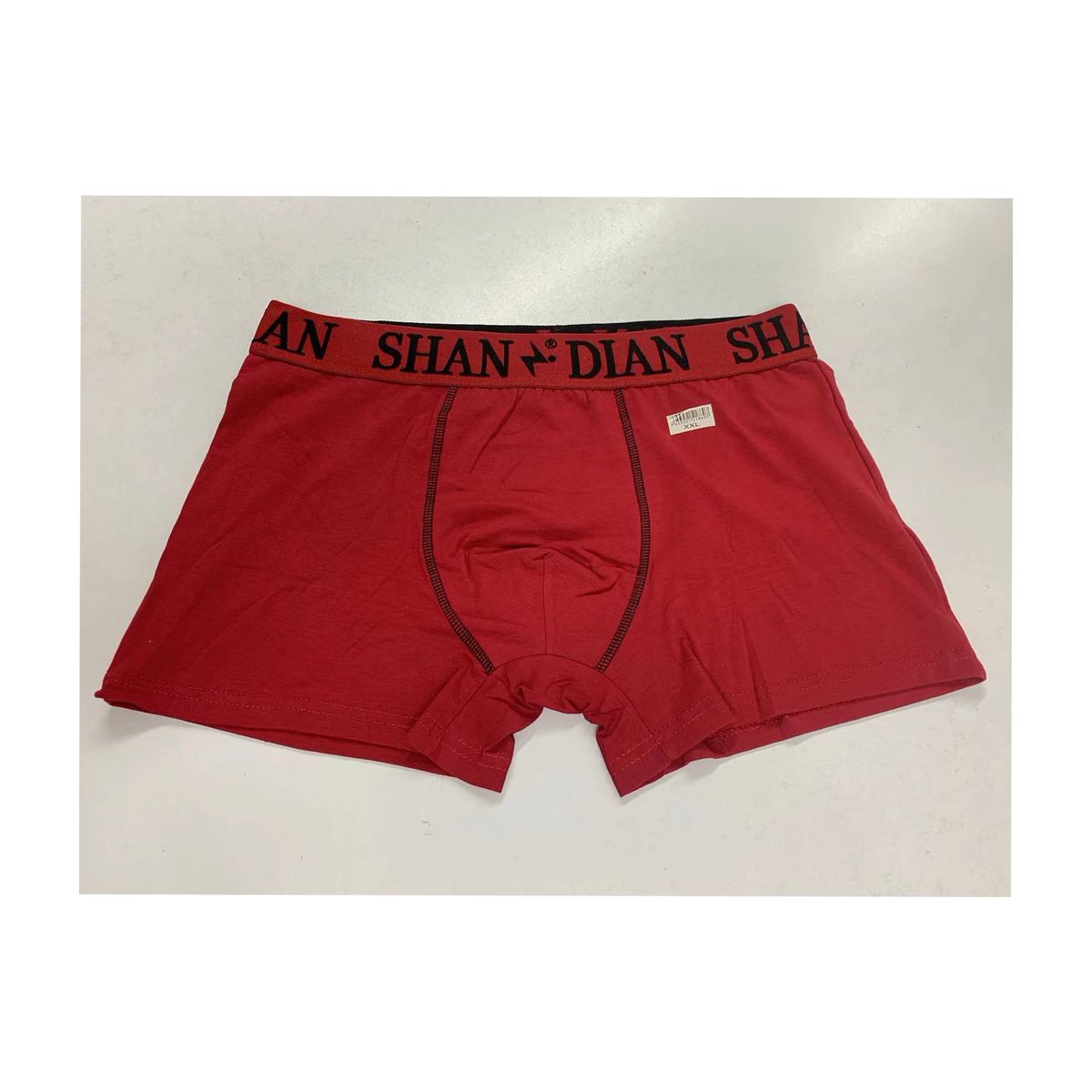 SHANDIAN - SHANDIAN Pack 3 Bóxer Hombre Algodón Calzoncillos Nuevo