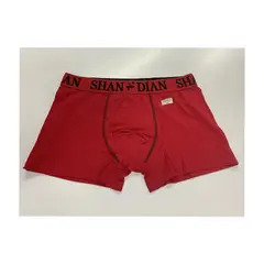 SHANDIAN - Pack 3 Bóxer Hombre Algodón Calzoncillos Nuevo