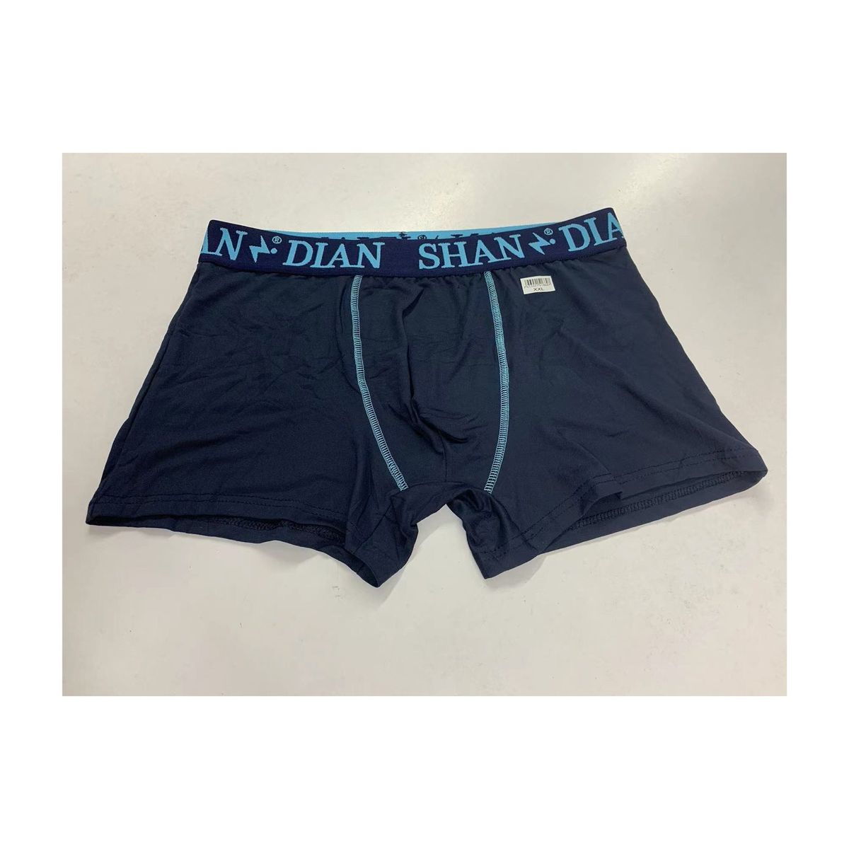 SHANDIAN - SHANDIAN Pack 3 Bóxer Hombre Algodón Calzoncillos Nuevo