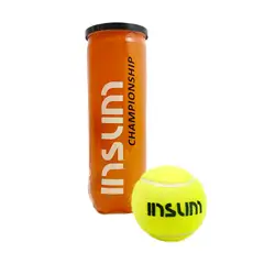 GENERICO - TARRO PELOTA INSUM TENIS CHAMPIONSHIP X3