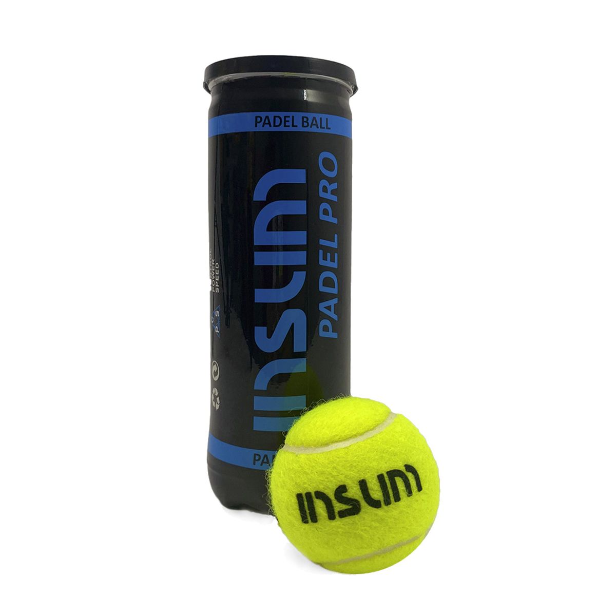 GENERICO - Tarro De Pelotas PREMIUM De Padel INSUM Pro - X3