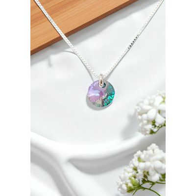 Imagen 2 del producto Collar Punto de Luz Plata 925 creado con cristales de Swarovski® Paradise