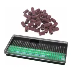 GENERICO - 30 Repuesto O Fresas Para Torno + 100 Lijas Uñas