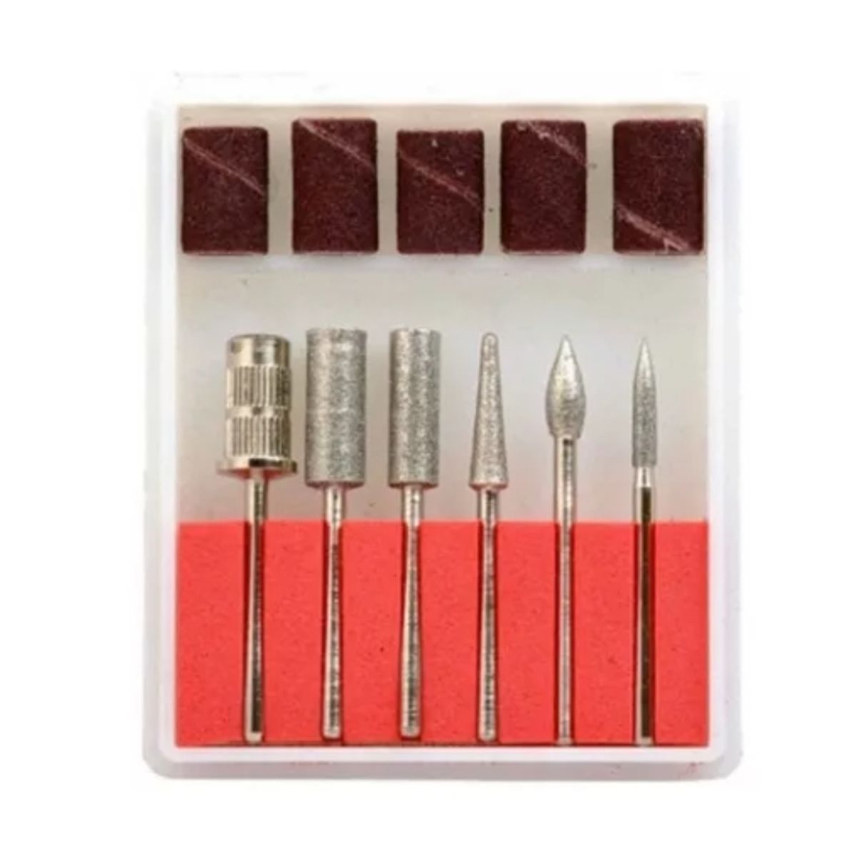 GENERICO - Set 6 De Repuestos Para Torno De Uñas