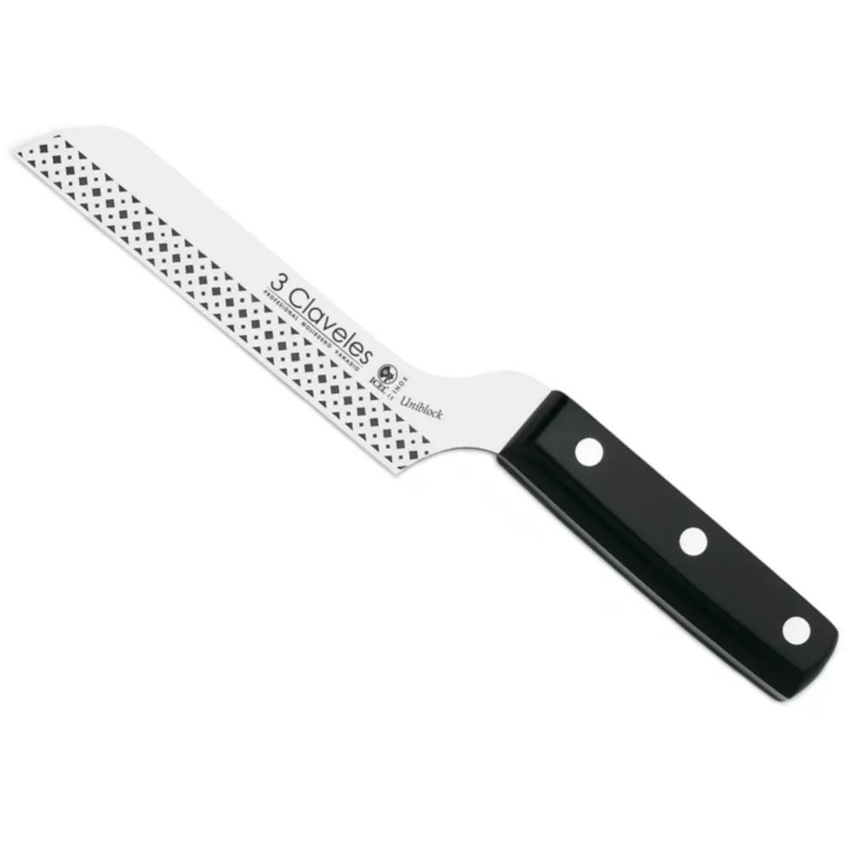 3 CLAVELES - Cuchillo Queso 12 Cm