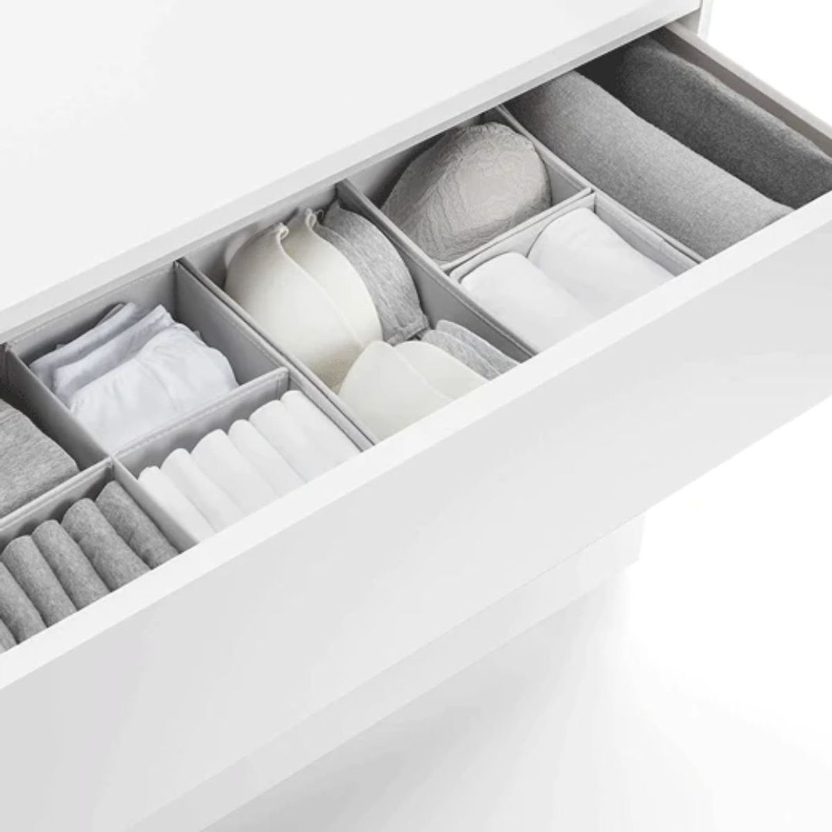 RAYEN - Set 6 organizadores plegables de cajones Rayen