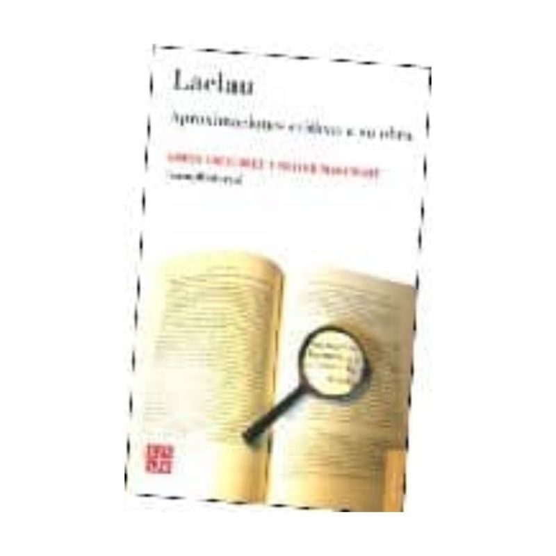 ANTARTICA LIBROS - Laclau. Aproximaciones Criticas A Su Obra