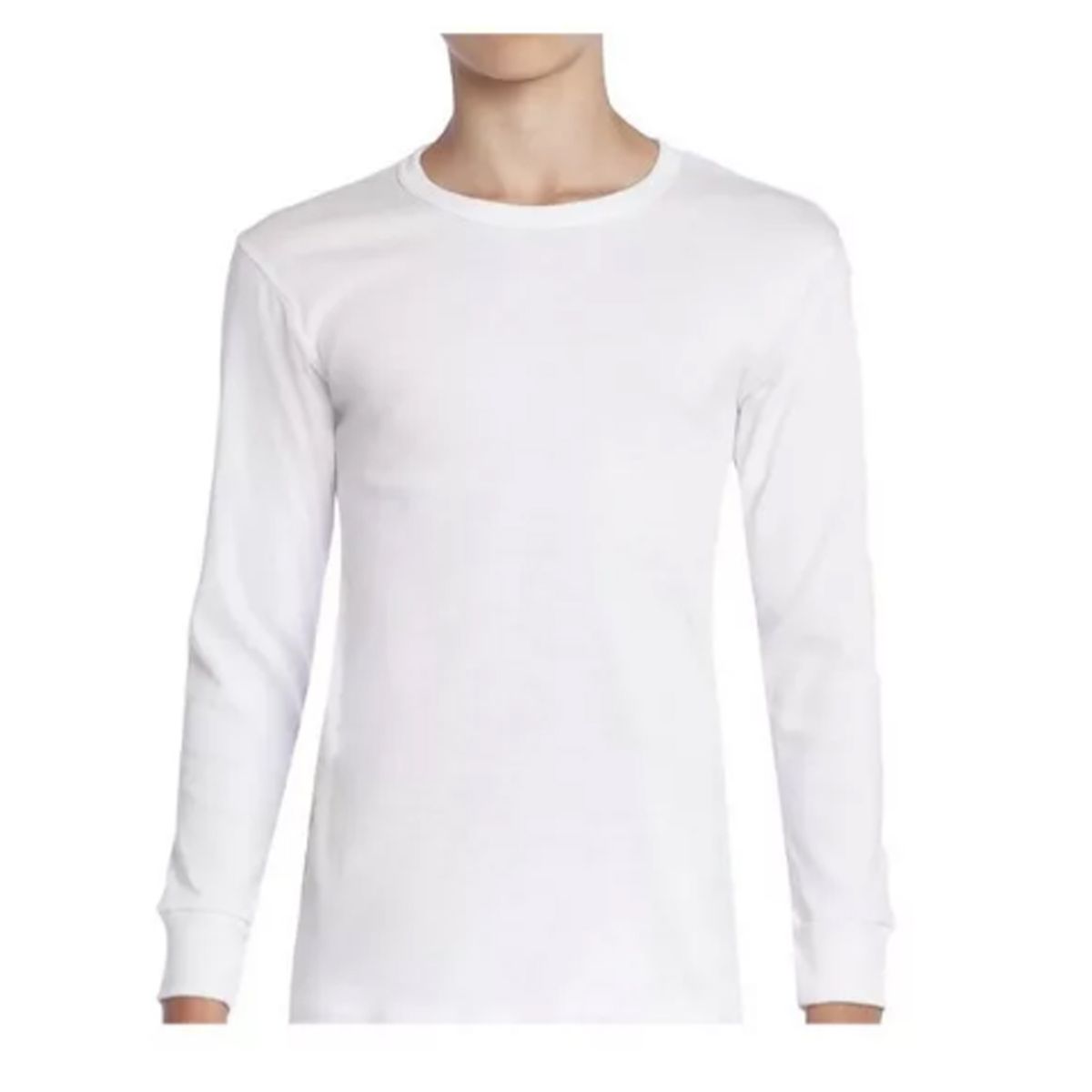 EVERSO - Pack 3 Camisetas Manga Larga Algodon Blancas Niños