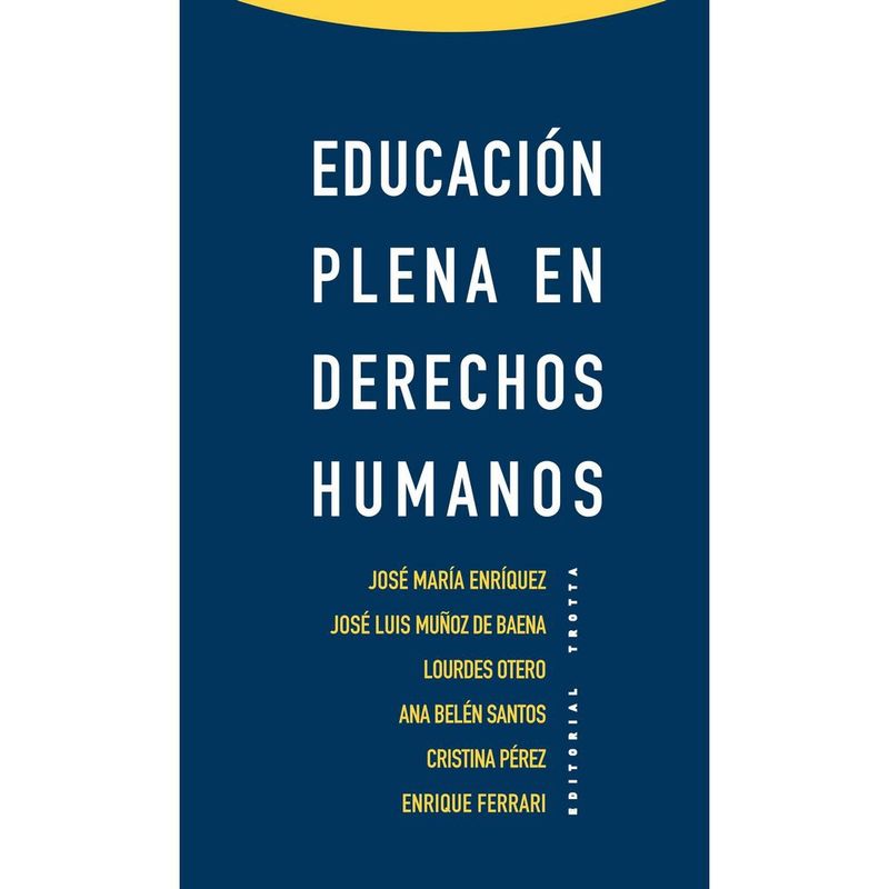 ANTARTICA LIBROS - Educacion Plena En Derechos Humanos