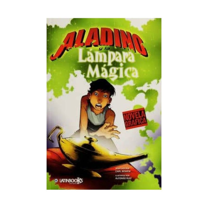 LATINBOOKS - Aladino Y La Lampara Magica (Novela Grafica)