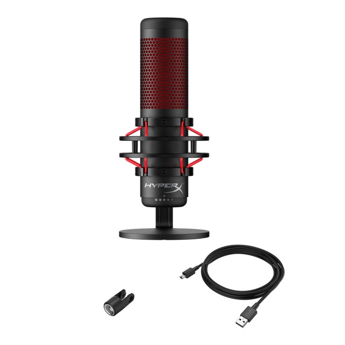 HYPERX - Micrófono condensador Hyperx Quadcast