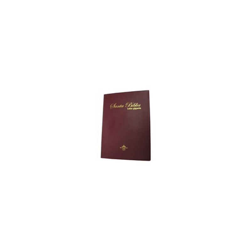 ANTARTICA LIBROS - Biblia Rvro 67 C Letra Gigante Vino