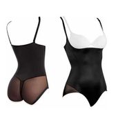 Body Para Mujer Con Faja Reductora y Modelador Con Efecto Tanga