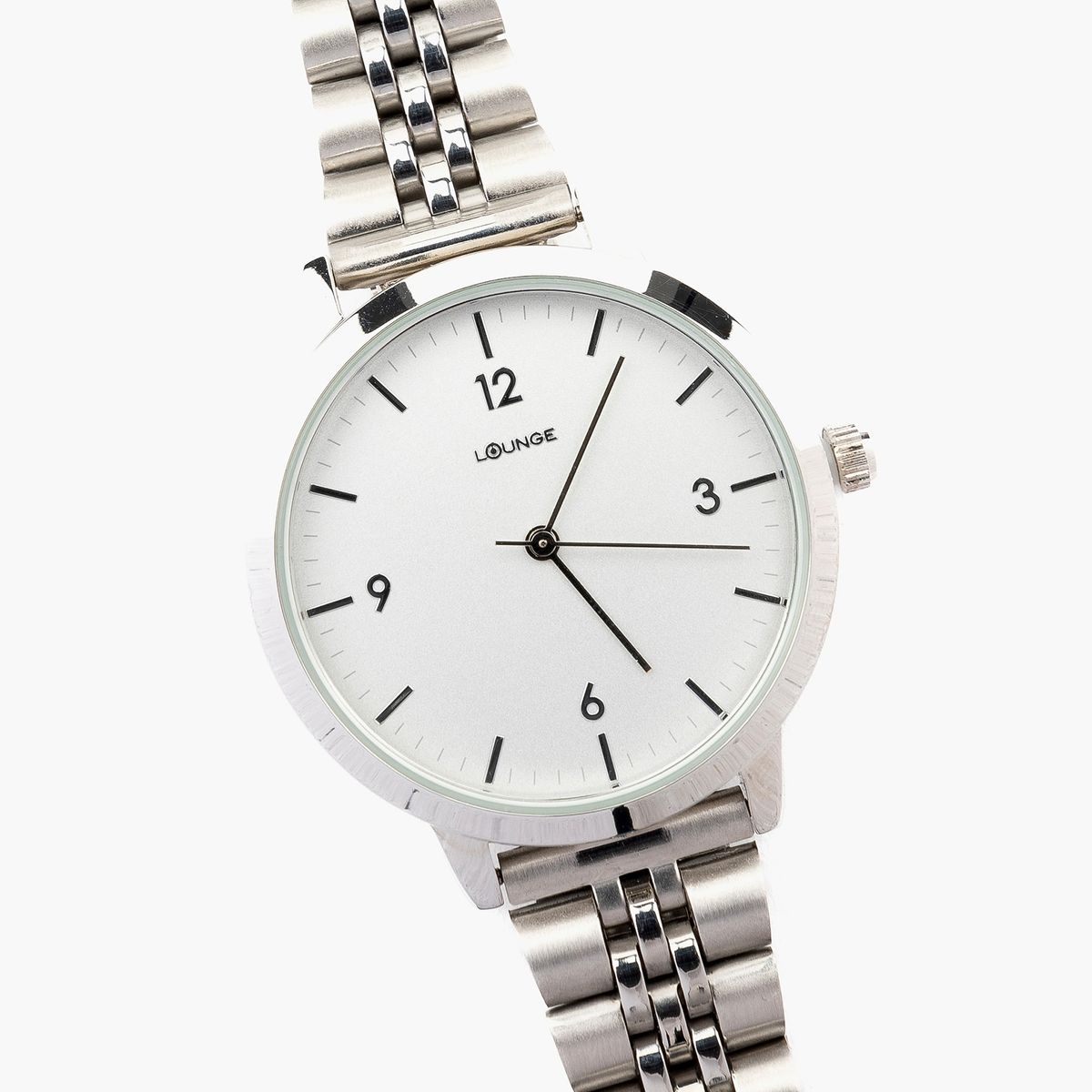 LOUNGE - Reloj Cadena Lounge Plateado