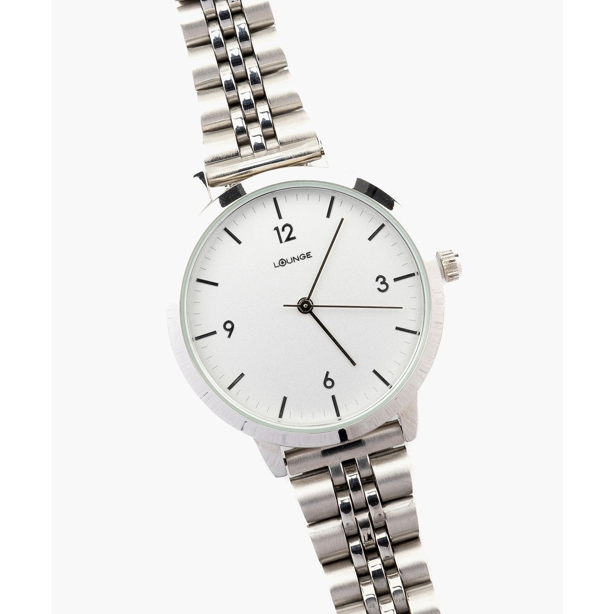 LOUNGE - Reloj Cadena Lounge Plateado