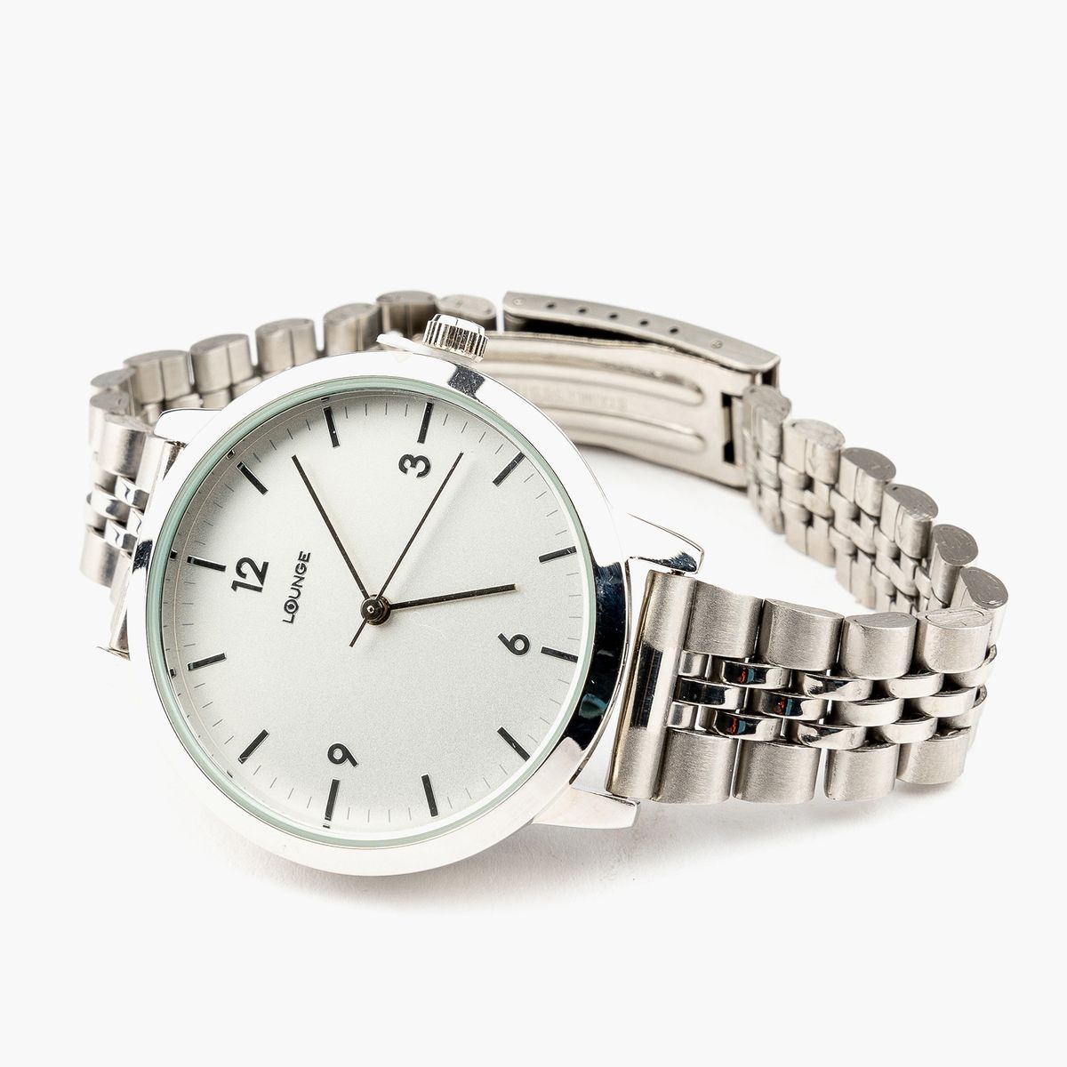 LOUNGE - Reloj Cadena Lounge Plateado