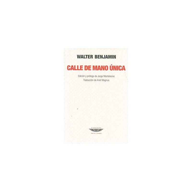 ANTARTICA LIBROS - Calle De Mano Unica