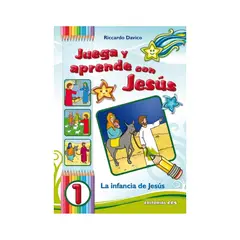 ANTARTICA LIBROS - Juega Y Aprende Con Jesus 1. La Infancia