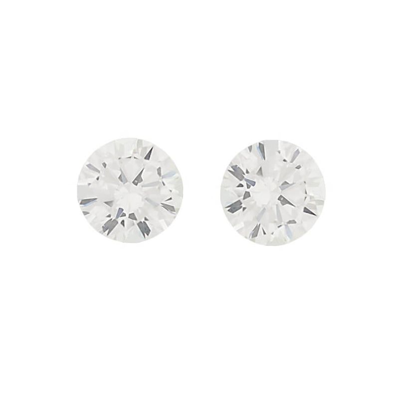 SILVER HEART - Aros Punto de Luz Circón 7mm. en Plata Fina 925 SILVER HEART.-