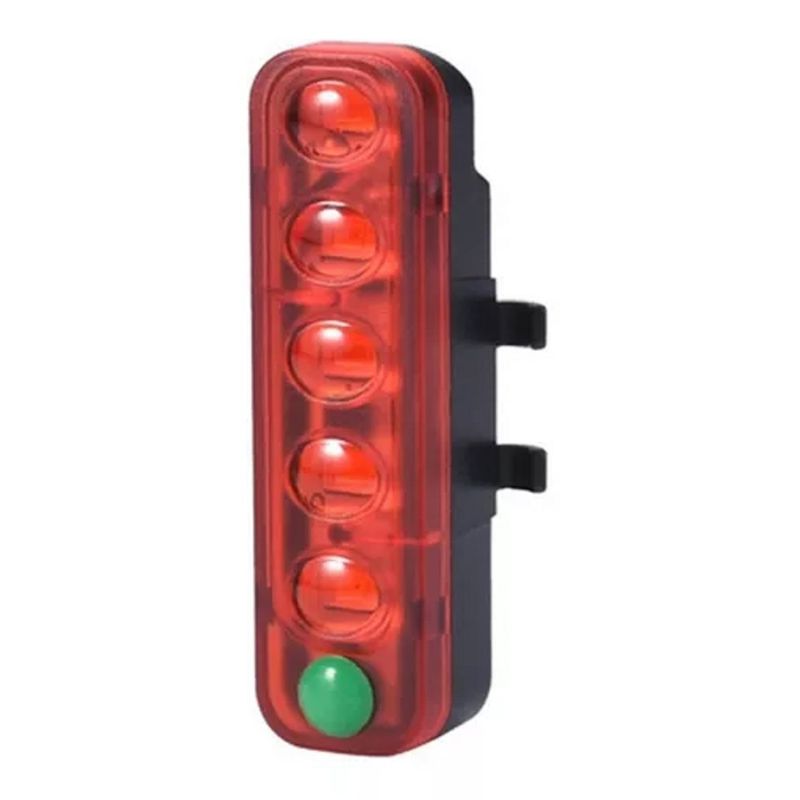 GENERICO - Luz Led Trasera Bicicleta Usb Seguridad Recargable 220047