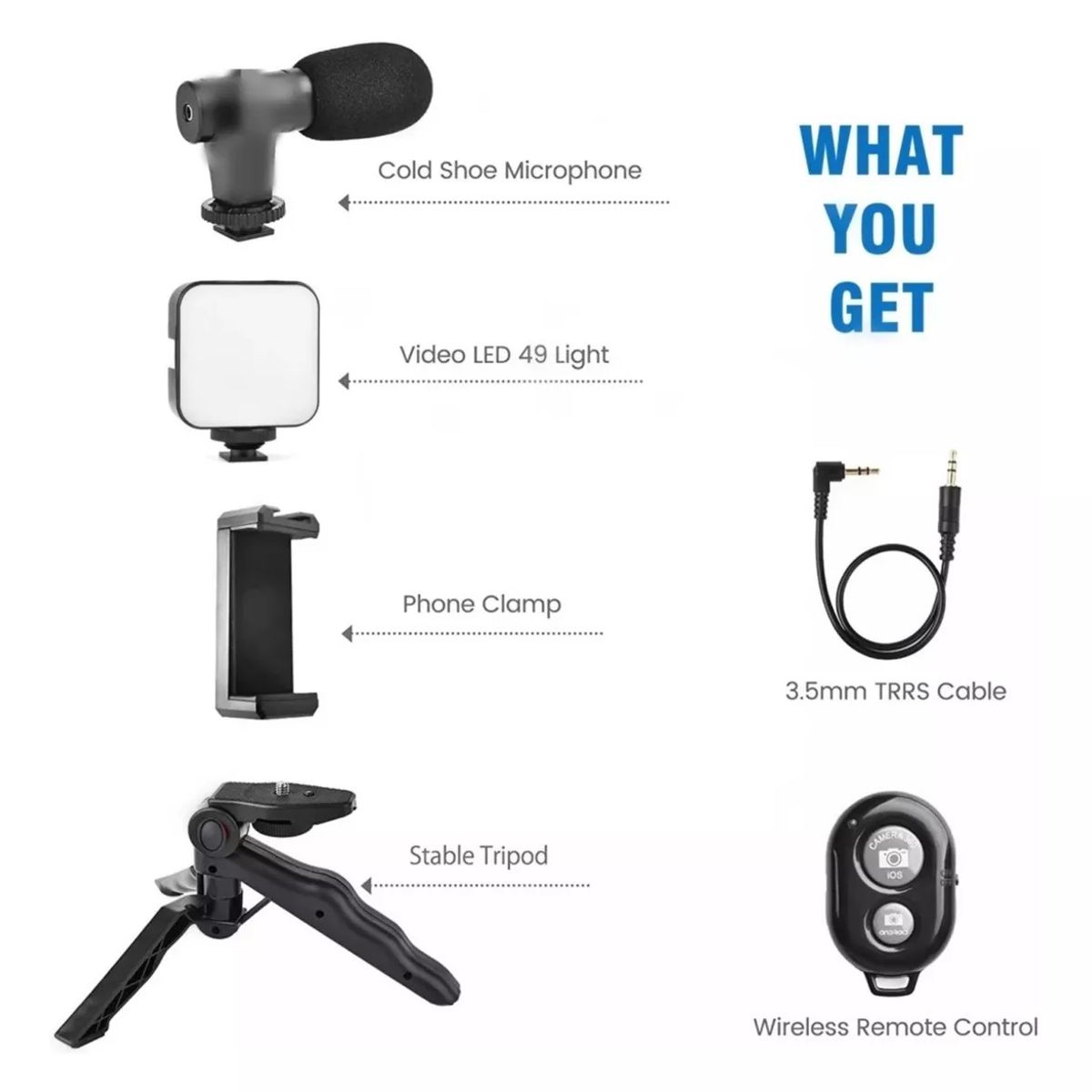 GENERICO - Mini Estabilizador Celular Mini Trípode Camara Celular