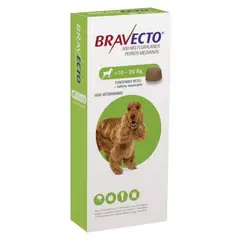 BRAVECTO - 10kg a 20kg - Antiparasitario Perros - Dura 3 meses