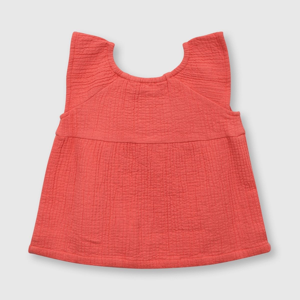 COLLOKY - Blusa de bebe niña con botones rosada (3 a 36 meses)