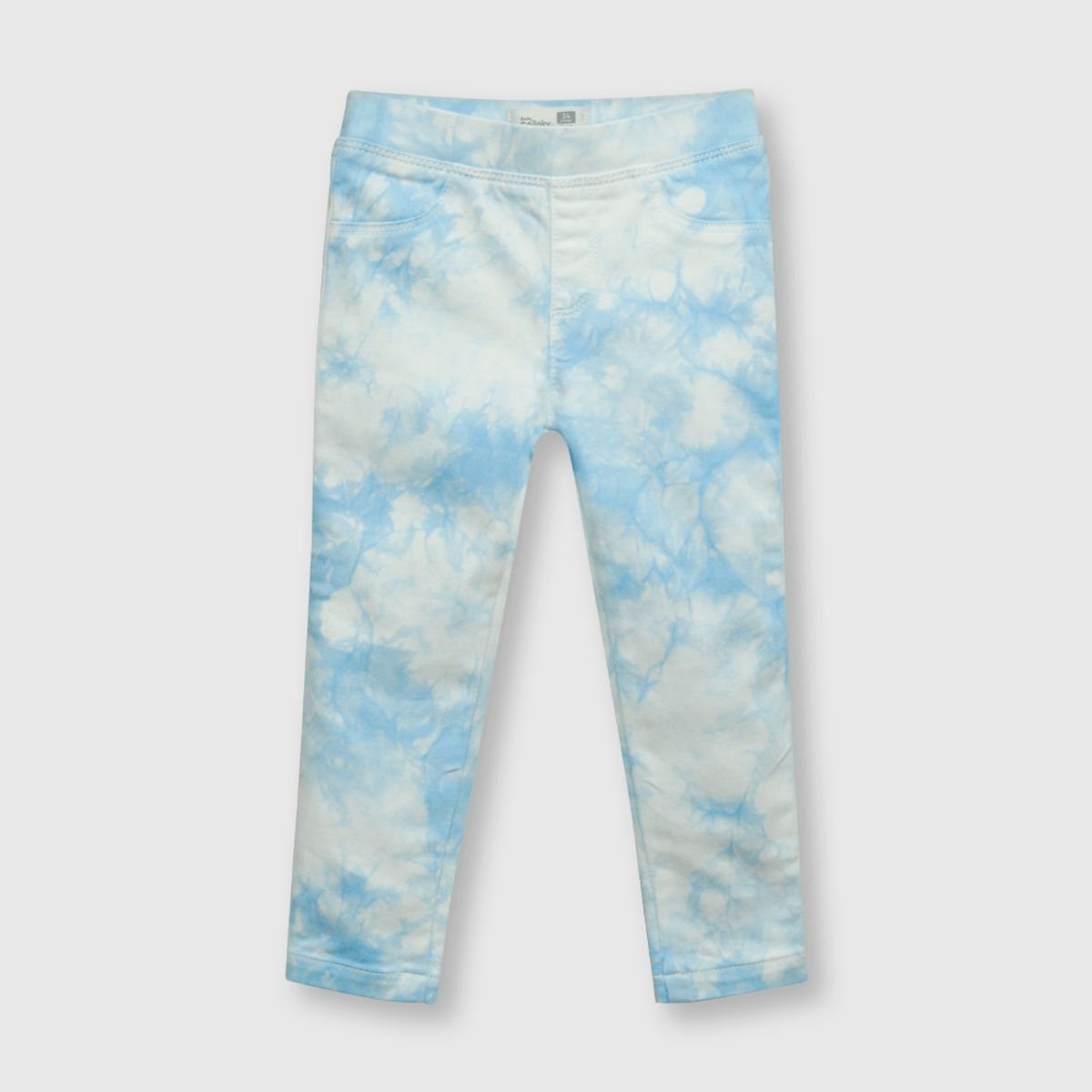 COLLOKY - Jegging de bebe niña tie dyed azul (3 a 36 meses)