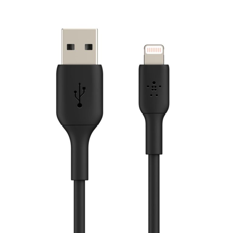 Cable Lighning A Usb-a 1.0 Mt Negro Boostcharge