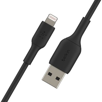 Imagen 2 del producto Cable Lighning A Usb-a 1.0 Mt Negro Boostcharge