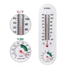 GENERICO - Termometro Higrometro Analogico Medidor Temperatura Humedad