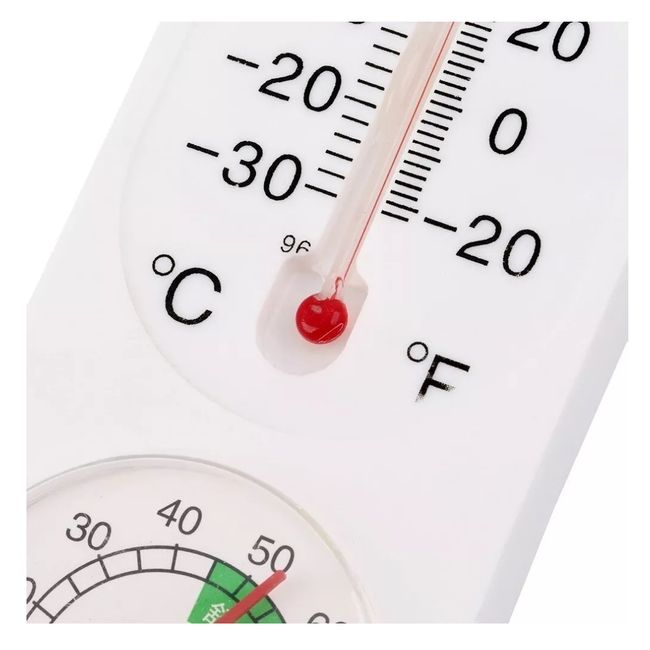GENERICO - Termometro Higrometro Analogico Medidor Temperatura Humedad
