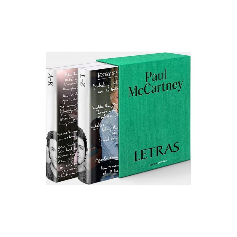 LIBROS CUPULA - Letras. Paul McCartney (Estuche)