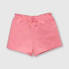 COLLOKY - Short de niña elasticado rosado (3 a 36 meses)