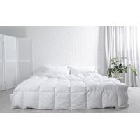 Plumón Single 100% Plumas Pecho Blancas.