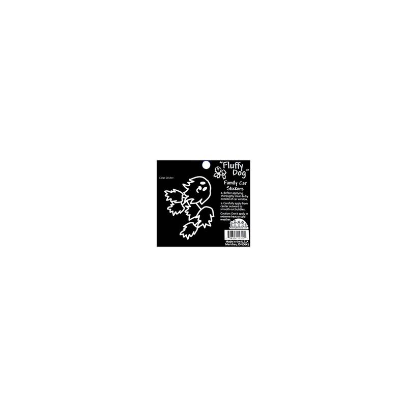ANTARTICA LIBROS - Stickers Fluffy Dog