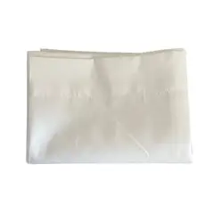 REHUCE - Funda de Almohada 50x70. 144 hilos Blanco