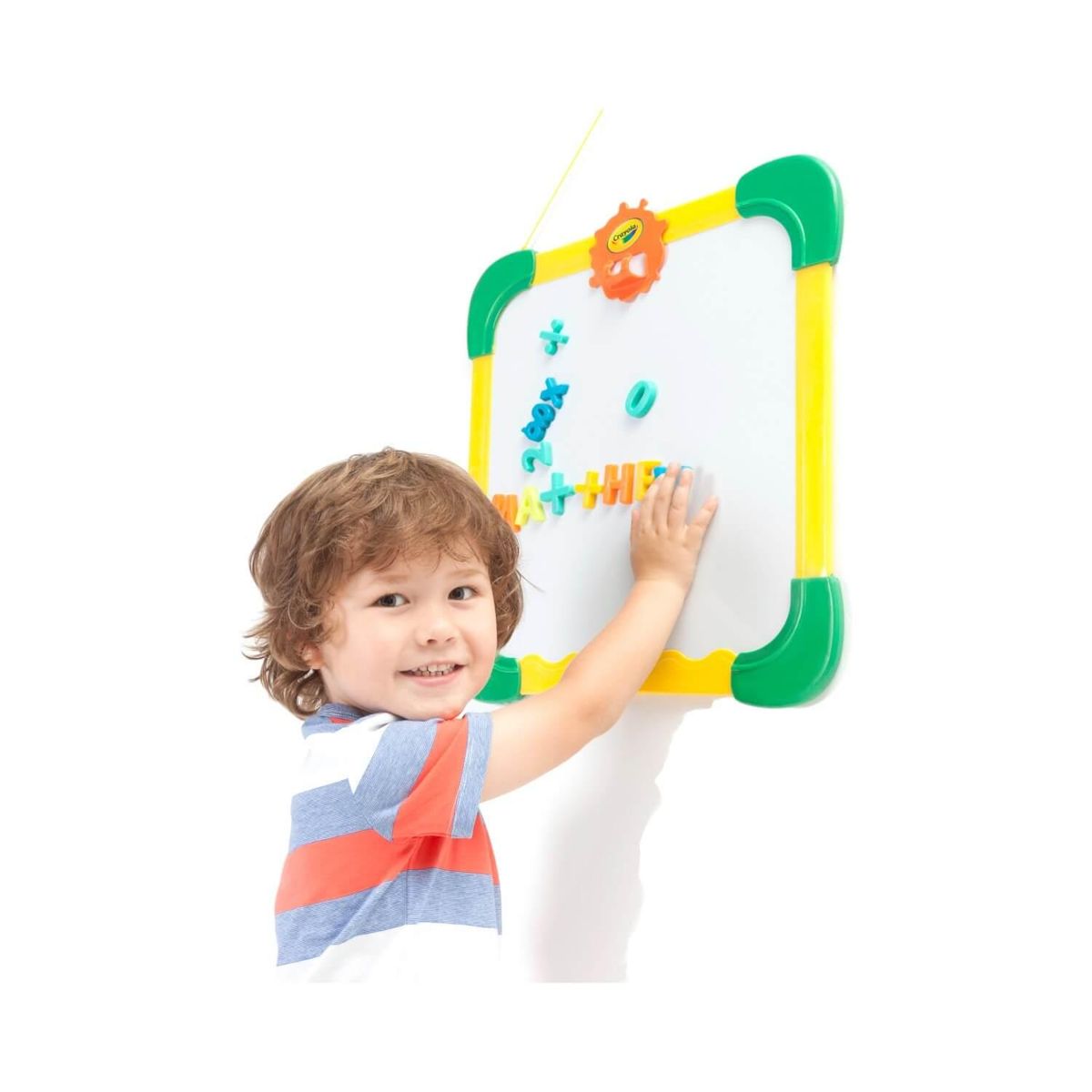 CRAYOLA - Pizarra Infantil De Pared Doble Cara 46x46 Cms Crayola