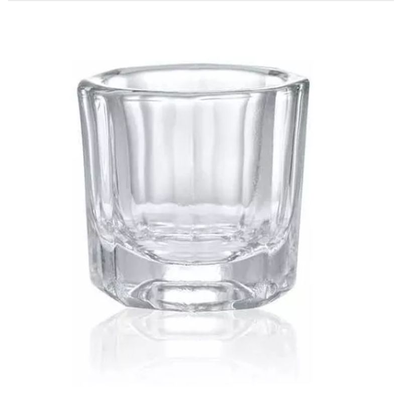GENERICO - Vaso Dappen Vidrio Para Acrílicos Manicure