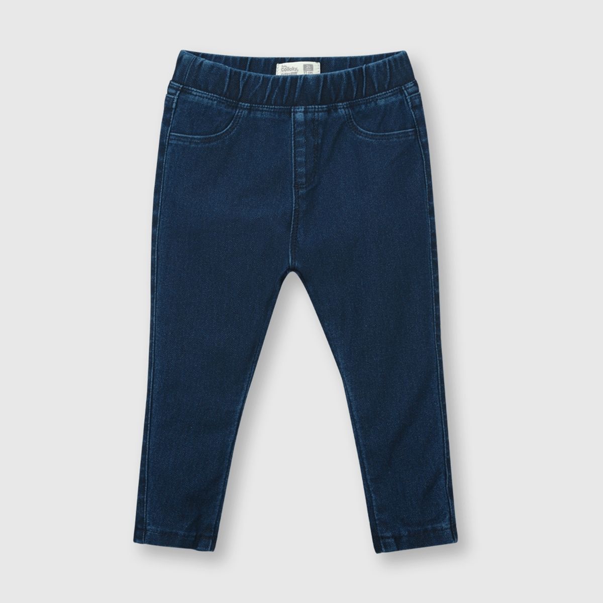 COLLOKY - Jegging de bebé niño elasticada denim (3 a 36 meses)