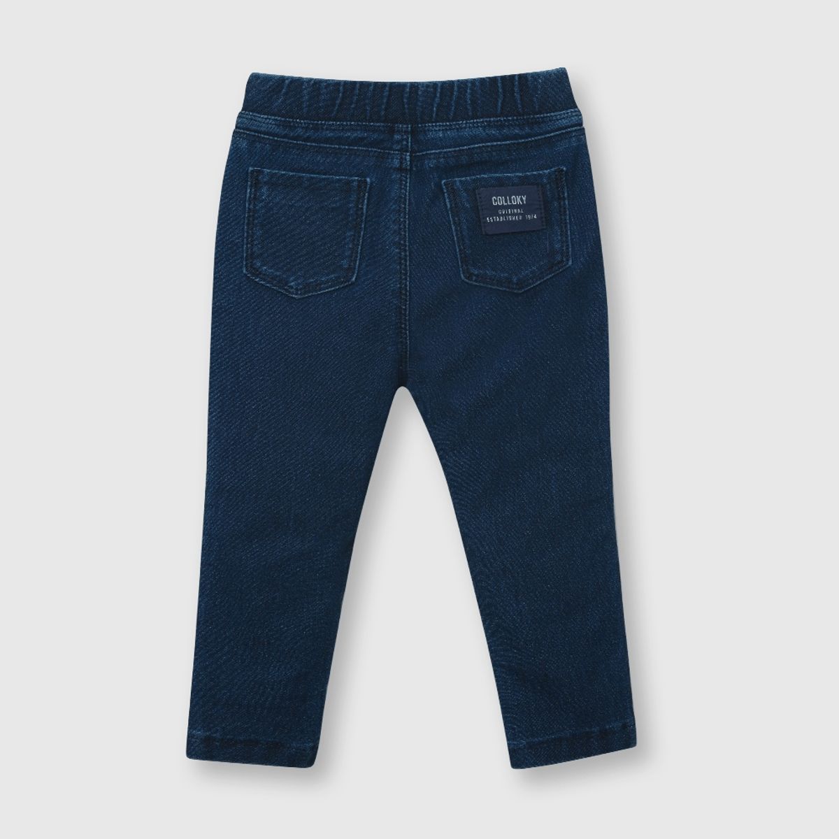 COLLOKY - Jegging de bebé niño elasticada denim (3 a 36 meses)