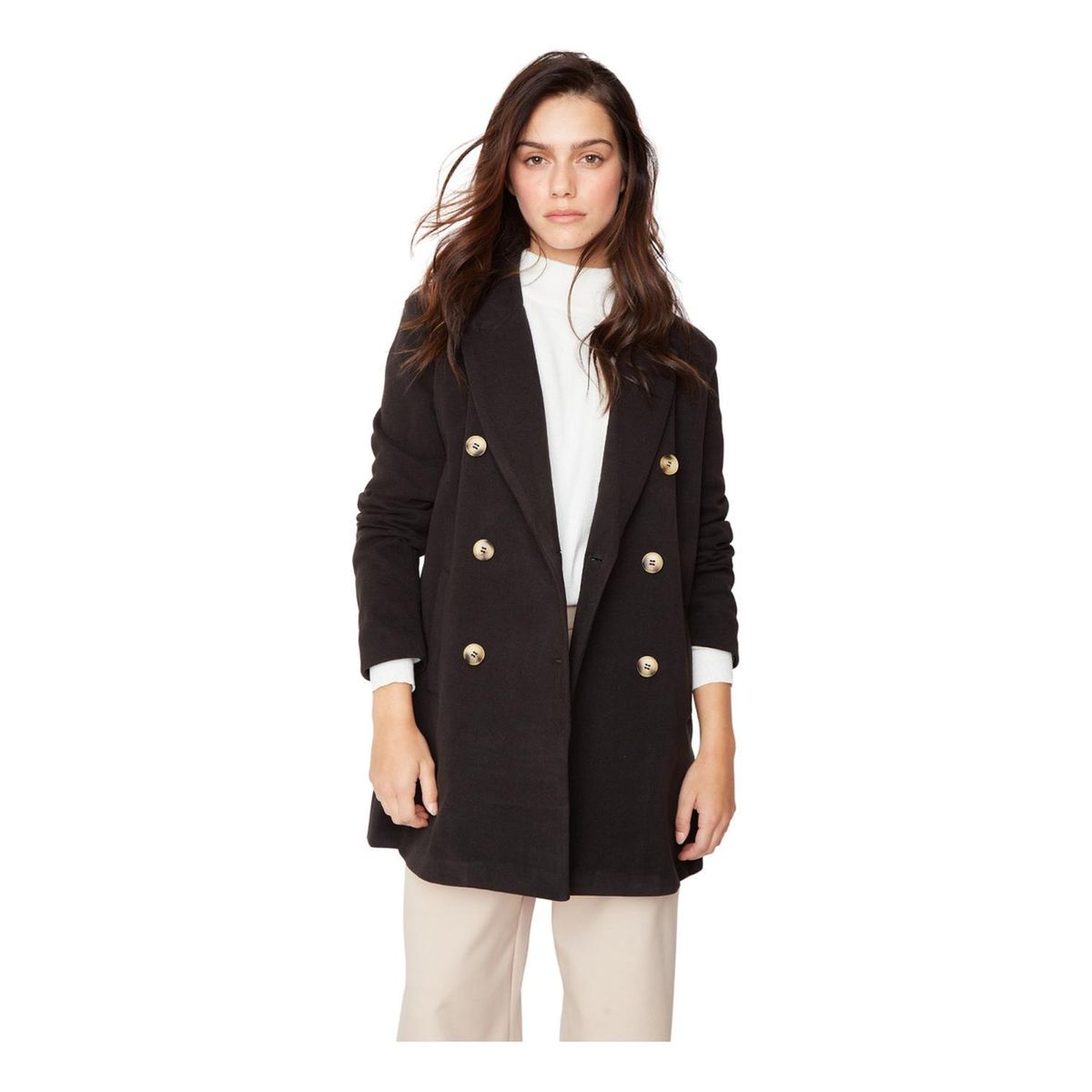 JACINTA TIENDA - Abrigo Sara negro Jacinta Tienda