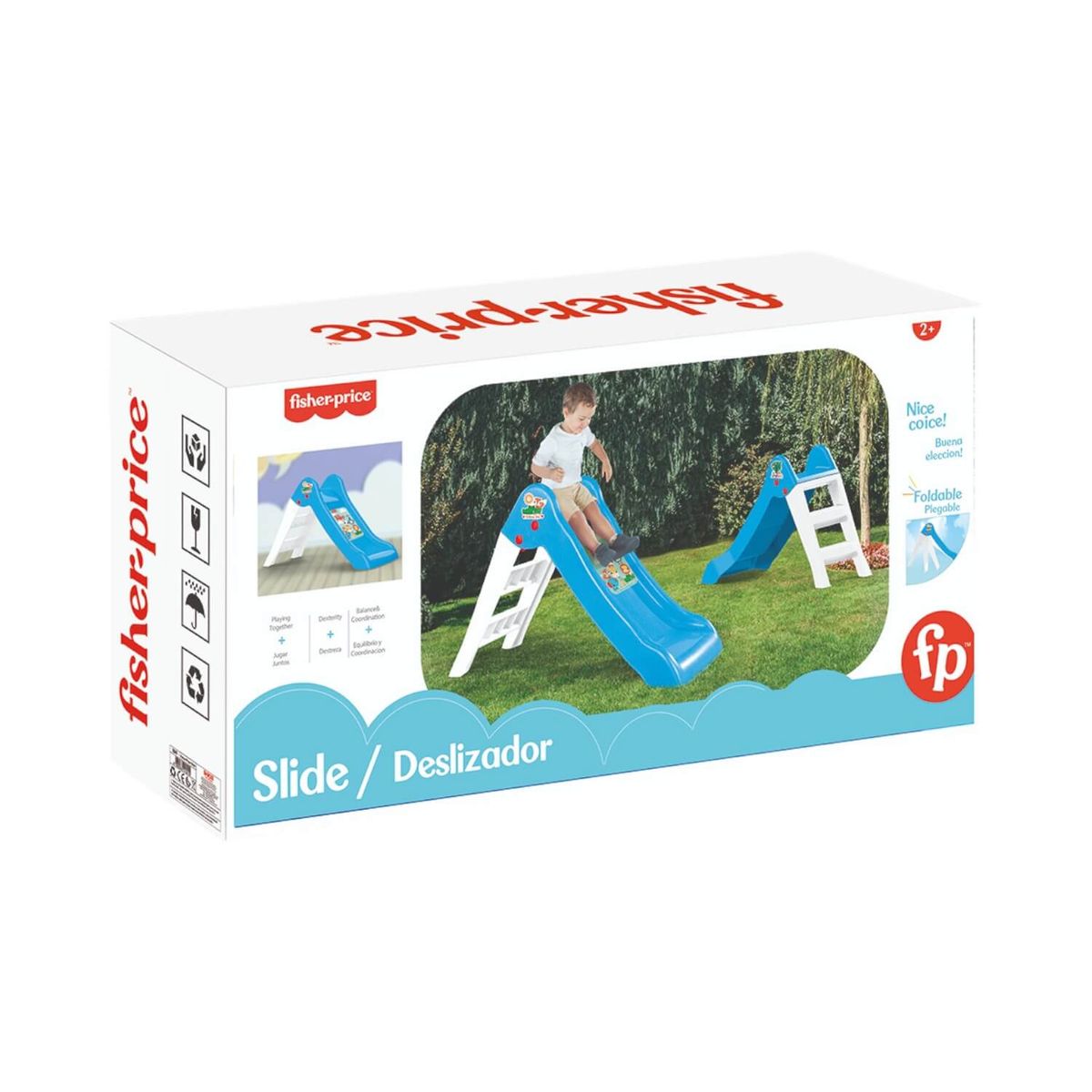 DOLU - Resbalin Azul 111X47X70 Cms Fisher Price