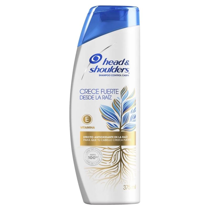 HEAD AND SHOULDERS - Head  Shoulders Shampoo Control Caspa Crece Fuerte 375ml