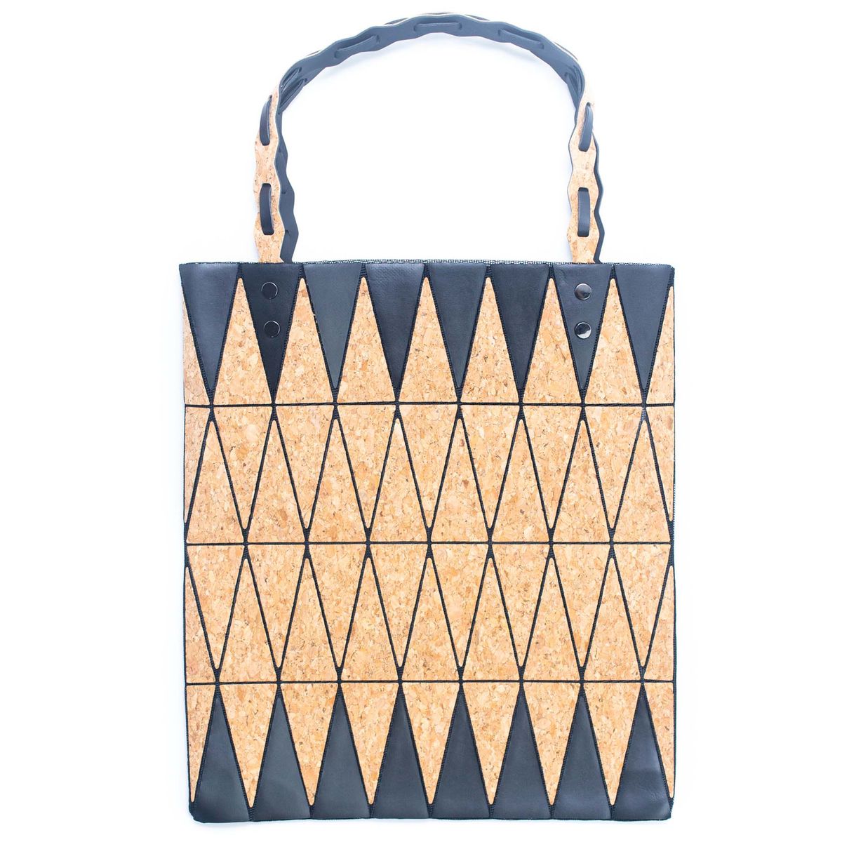 RC CORK - Cartera geometrica hecha de corcho