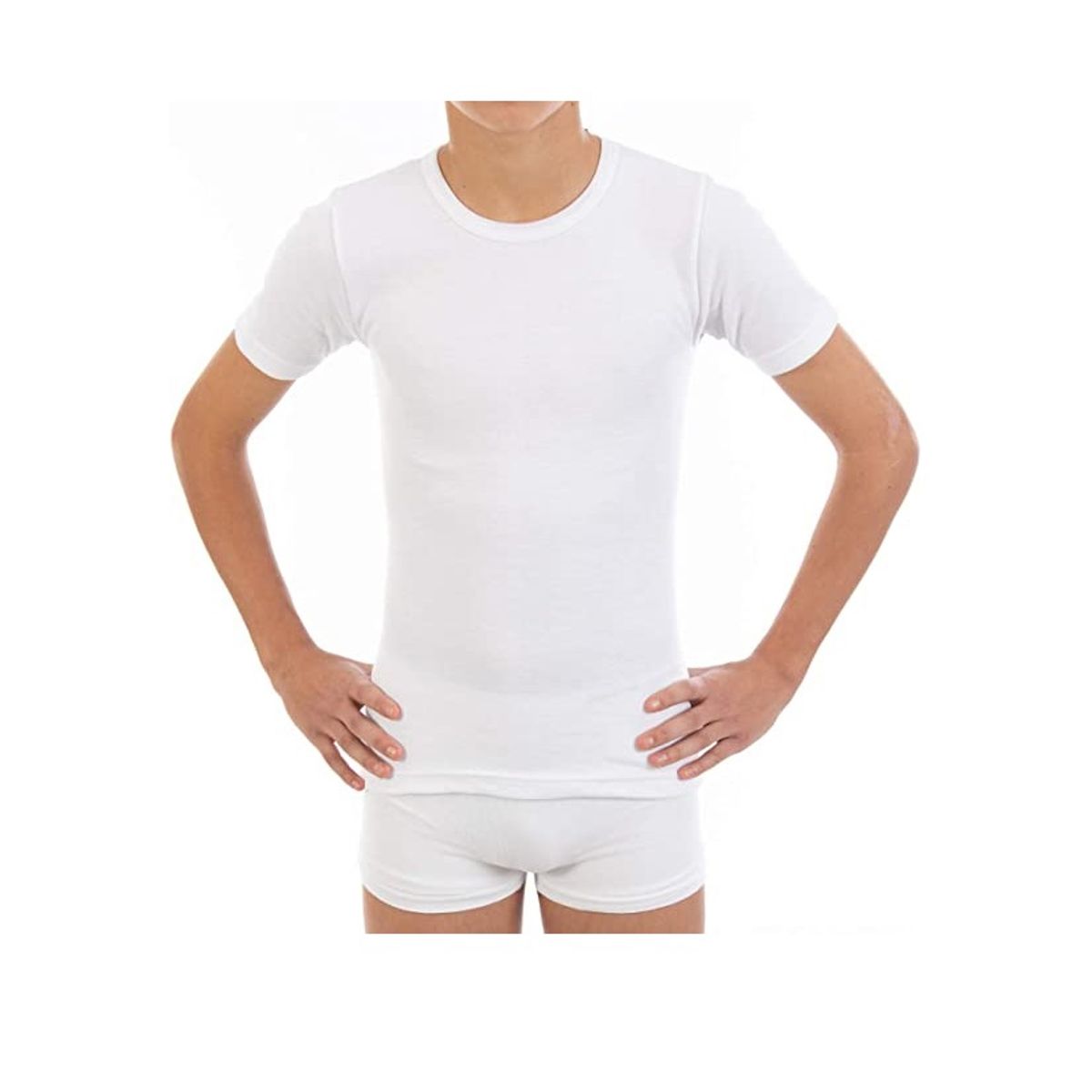 GARSIL - Polera Basica Para Niños o Niñas De Manga Corta - Camiseta Unisex