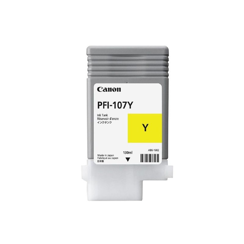 CANON - Cartucho de tinta Canon PFI-107Y Amarillo 130ml CANON
