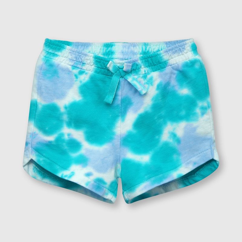 COLLOKY - Short de bebe niña tie dyed calipso (3 a 36 meses)