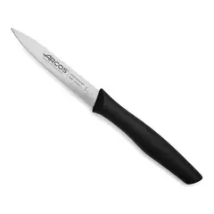 ARCOS - Cuchillo Puntilla 10 Cms Mango Negro Dussel
