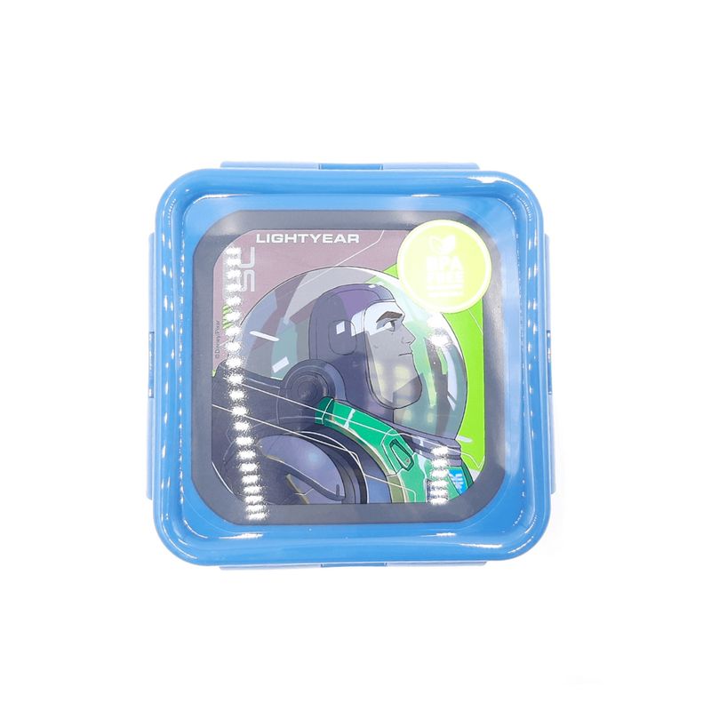 DISNEY - Taper Hermético Cuadrado 500 ml Diseño Buzz Lightyear